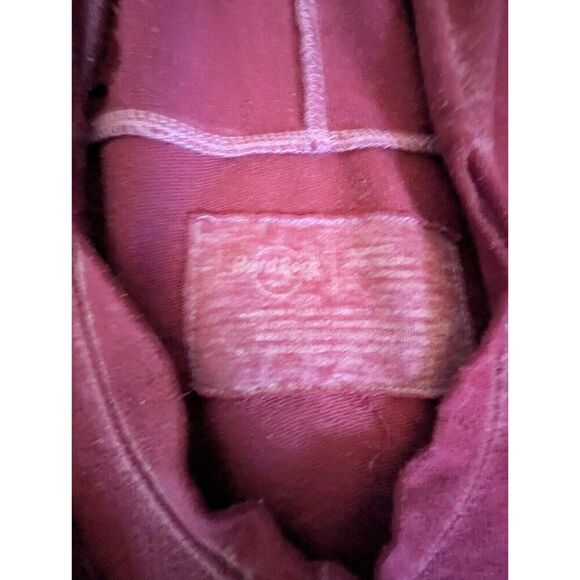 Hard Rock Cafe Cayman Islands L Dark Red/Burgundy Pullover Hoodie Vacation Souve - Picture 5 of 6